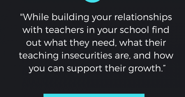 Creating Partnerships in Uncomfortable Situations as an Instructional Coach