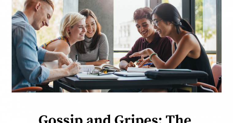 Gossip and Gripes: The Instructional Coach Chronicles