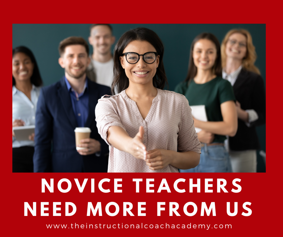 Novice Teachers Need More From Us